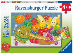 Ravensburger Fructe 2x24 piese RVSPC05248 Puzzle