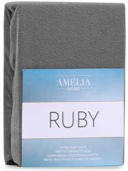  Lepedő RUBY szürke frottír 100-120x200 AmeliaHome