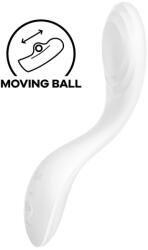 Satisfyer Vibrator Rrrolling Pleasure G-Spot USB Silicon Alb 22 cm Vibrator