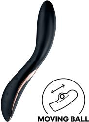 Satisfyer Vibrator Rrrolling Explosion G-Spot, Silicon, USB, Negru, 22 cm Vibrator