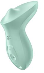 Satisfyer Stimulator Exciterrr, 10 Moduri Vibratii, 13 Moduri de Miscare Bila, Silicon, USB, Verde Vibrator
