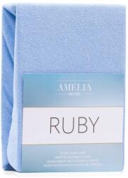  Lepedő RUBY égkék frottír 160-180x200 AmeliaHome