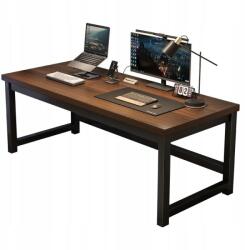  Számítógépes íróasztal sötét bükk ipari loft 120 cm (1015365)