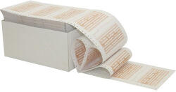  Átutalási megbízás leporelló 180x12 coll 2 példányos 800 ív/doboz