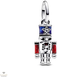 Pandora Karácsonyi mozgatható diótörő függő charm - 793583C01