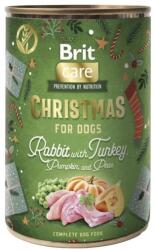 Brit Care Dog Christmas Mono Protein Rabbbit and Turkey 400g egyetlen fehérjeforrású táplálék nyúllal és pulykával kutyák számára