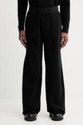 Heliot Emil pantaloni de trening din bumbac 9BYA-SPM0F7_99X (AW25.M.10.215.BLK01)