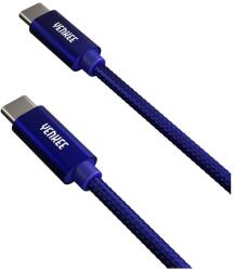 YENKEE YCU C101 BE USB-C - USB-C adat-, és töltőkábel 1m kék (YCU C101 BE) (YCU C101 BE)