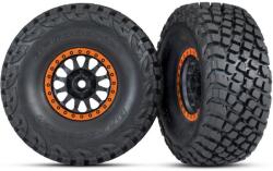 Traxxas kerék 3.2/2.2", Method Racing narancssárga felni, Baja KR3 gumiabroncs (2) (TRA8474-ORNG)