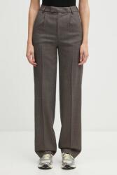 MM6 Maison Margiela pantaloni de lână 9BYA-SPD0PI_88X (S62KB0247.M35636.001F)