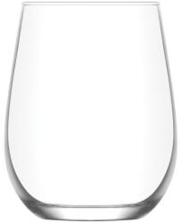 LAV Ivópohár készlet, LAV Gaia, 360 ml, 6 db, 6, 3 × 10 cm, átlátszó, üveg, mosogatógépben mosható, vízhez, alkoholos és alkoholmentes italokhoz (TC8010106)