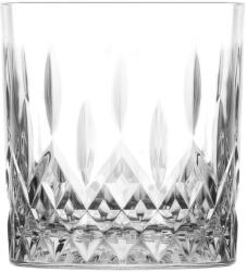 LAV Whiskys pohár készlet, LAV Odin, 330 ml, 6 db, 8, 4 × 9, 1 cm, átlátszó, üveg, szilárd talp, ergonomikus forma (TC8010142)