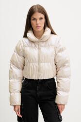 adidas Originals rövid kabát Ess Glossy - bézs L