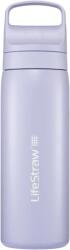LifeStraw Rozsdamentes Acél Vízszűrő Palack; 18oz; Provence Lila LGV418PPWW (LGV418PPWW)
