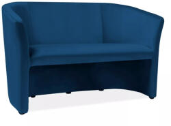 SIGNAL MEBLE TM-2 Bársony Kanapé, X126, türkiz - smartbutor