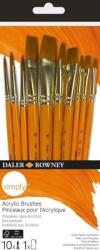 Daler-Rowney Simply Комплект четки 10 бр (216620110)