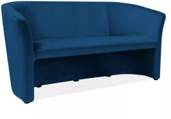 SIGNAL MEBLE TM-3 bársony kanapé, X160, türkiz