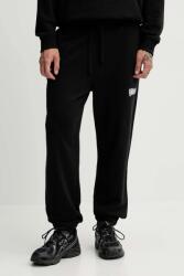 HUGO Blue pamut melegítőnadrág - fekete S - answear - 31 990 Ft