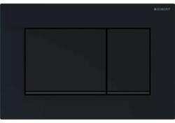 Geberit Sigma30 működtetőlap, 2 mennyiséges öblítéshez, matt fekete (GE-115.883.DW.1)