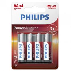 Philips Alkáli 1.5V AA Ceruza elem PowerLife 4db (LR6P4B/10) (LR6P4B/10) (LR6P4B/10)