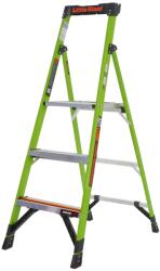 Little Giant Ladder Стълба с платформа от фибростъкло Little Giant MightyLite 3 стъпала (15365EN-001)