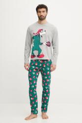 United Colors of Benetton pamut pizsama - szürke S