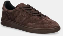 Ralph Lauren velúr sportcipő Bedford - barna Női 37