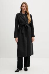 Tommy Hilfiger gyapjú kabát - szürke 38