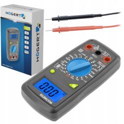 Hoegert Technik Hogert Multiméter Univerzális LCD Árammérő Vezetékek HT1E602 (HT1E602)