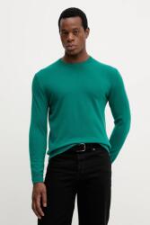 Benetton gyapjú pulóver - türkiz XL - answear - 18 990 Ft