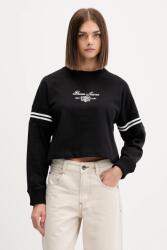 Guess Jeans pamut melegítőfelső - fekete XL - answear - 15 290 Ft