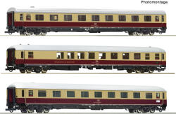 Roco 6200122 Személykocsi készlet, Rheingold, AKE-Rheingold VI, 3. készlet (9005033072940)