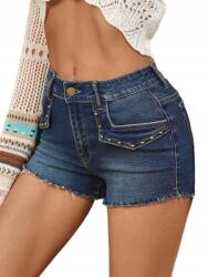 Shein Farmer Rövidnadrág Zsebekkel