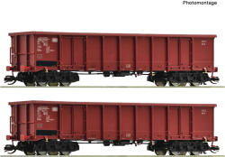 Roco 6680016 Nyitott teherkocsi készlet, Eanos, DR IV (9005033074548)