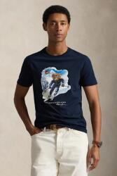 Ralph Lauren pamut póló - sötétkék XL - answear - 60 990 Ft