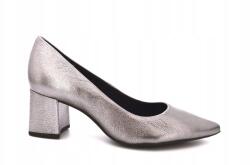 Bottero Ezüst Női Tornacipő, természetes bőr, stabil sarok (354901_132)