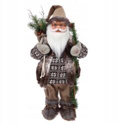 Paula Mikulás XL Prémium zsákos karácsonyi figura dekoráció 65 cm (MIK140)