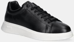 BOSS bőr sportcipő Bulton - fekete Férfi 44