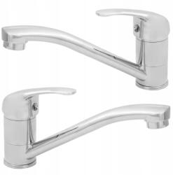 INVENA Mitris Konyhai csaptelep, króm, réz, kerámia keverő, forgatható (BU-79-K01)