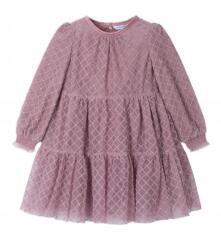 Mayoral Elegáns tüll ruha lányoknak, Size 116, piszkos rózsaszín (4910-88)