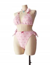 Shein XL Virágmintás Kétrészes Bikini - allegro - 1 815 Ft