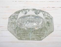 Padonio Faro Diamonds kristály szivar hamutartó - ezüstszínű, gyámánt mintás (T-38013)