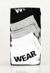 Jigga Wear Classic Name Low 6Pak, fekete, fehér, szürke (5907097628672)