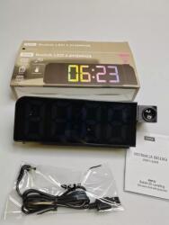  Digitális LED-es ébresztőóra, Setty, kivetítővel, USB tápellátás (5900495628725)