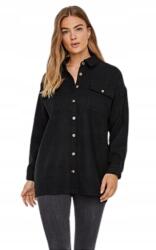 Noisy May Női Ing, Size S, fekete, csattal, poliészter, akril, nylon, viszkóz