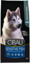 CIBAU Sensitive Medium & Maxi Adult Száraz Kutyatáp (Hal) - 12+2 kg