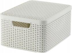 Keter Kosár Style M fedél tartály műanyag kosár doboz 18 L (205848)