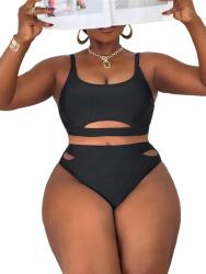 Shein 4XL-ES Kétrészes Női Fürdőruha - allegro - 1 525 Ft