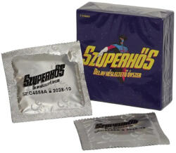  Szuperhős Delay Késleltető óvszer 3db - szexvital