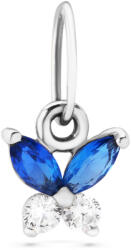  14 karátos fehérarany pillangó medál (AU14078) AU14078